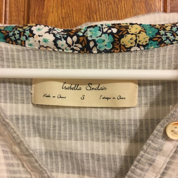 SOLD Anthropologie Isabella Sinclair Lace Floral - Picture 3 of 6